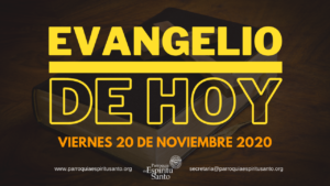 Lectura del Evangelio - Viernes 20 de noviembre - Lc 19, 45-48