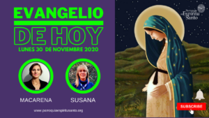 Lectura del Santo Evangelio - Lunes 30 de noviembre - Mt 4, 18-22