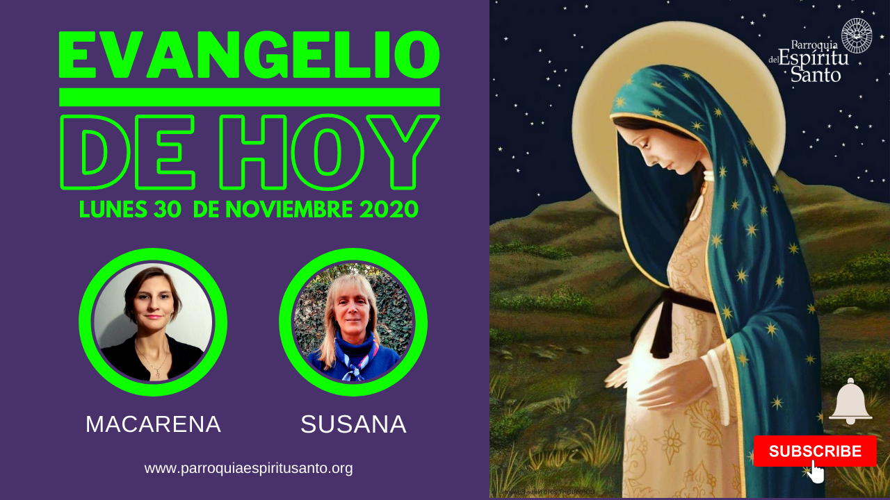 Lectura del Santo Evangelio - Lunes 30 de noviembre - Mt 4, 18-22 1 Lectura del Santo Evangelio - Lunes 30 de noviembre - Mt 4, 18-22