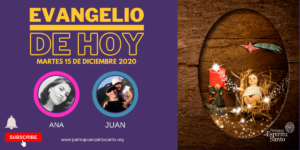 Evangelio de Hoy - Martes 15 de diciembre - Mt 21, 28-39