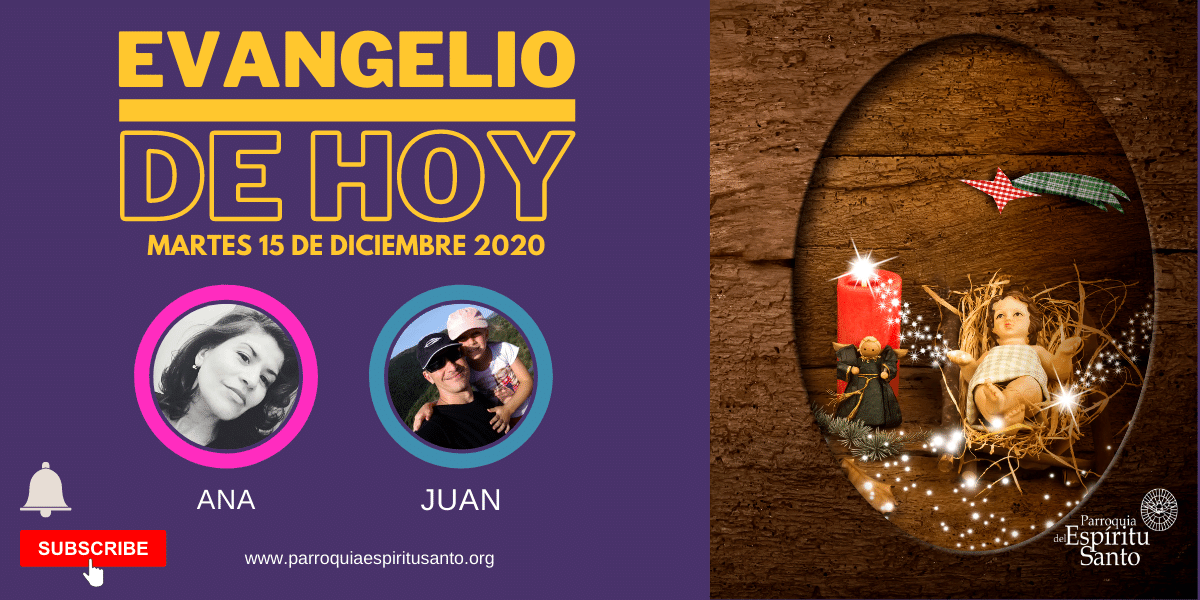 Evangelio de Hoy - Martes 15 de diciembre - Mt 21, 28-39 1 Evangelio de Hoy - Martes 15 de diciembre - Mt 21, 28-39