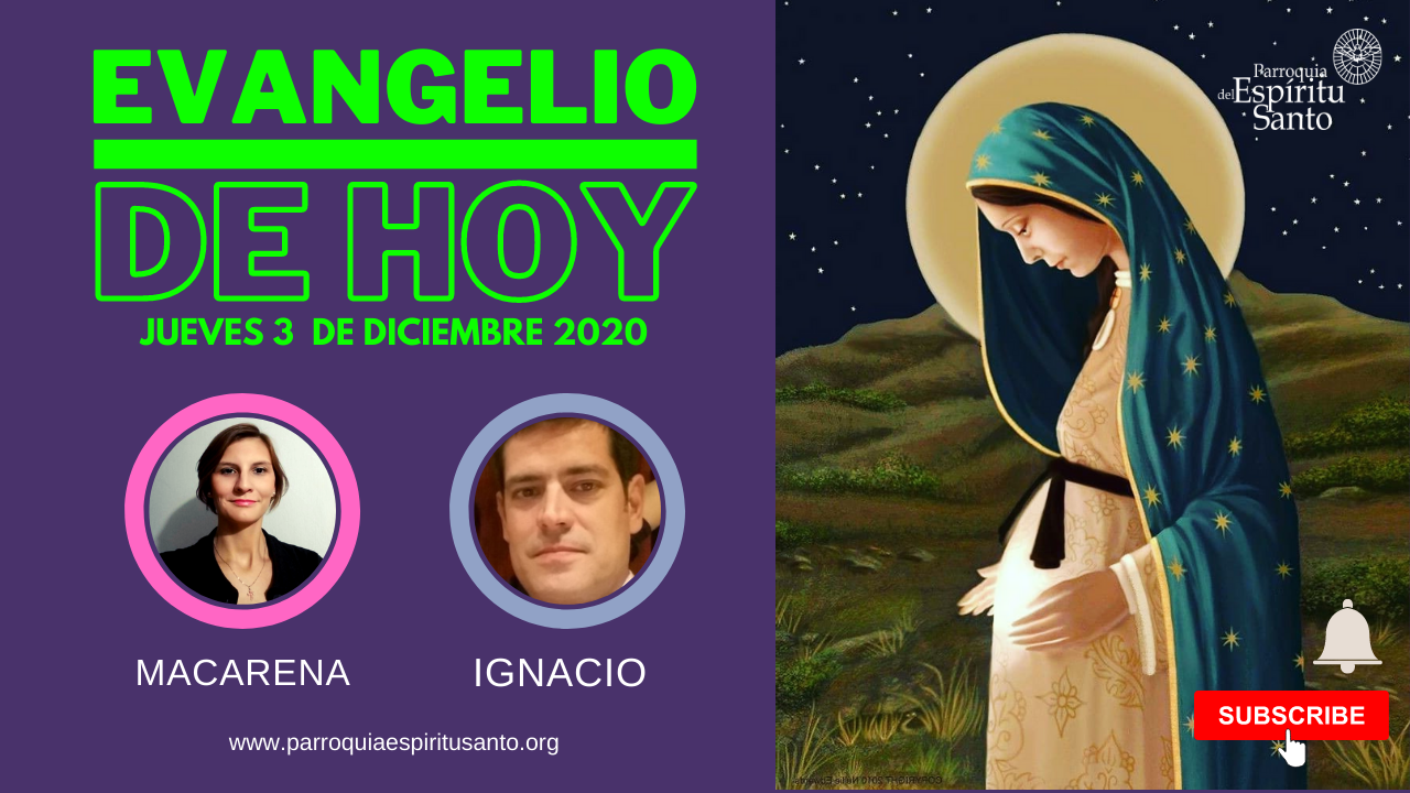 Lectura del Santo Evangelio - Jueves 3 de noviembre - Mt 7, 21.24-27