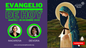 Lectura del Santo Evangelio - Martes 01 de diciembre - Lc 10, 21-24