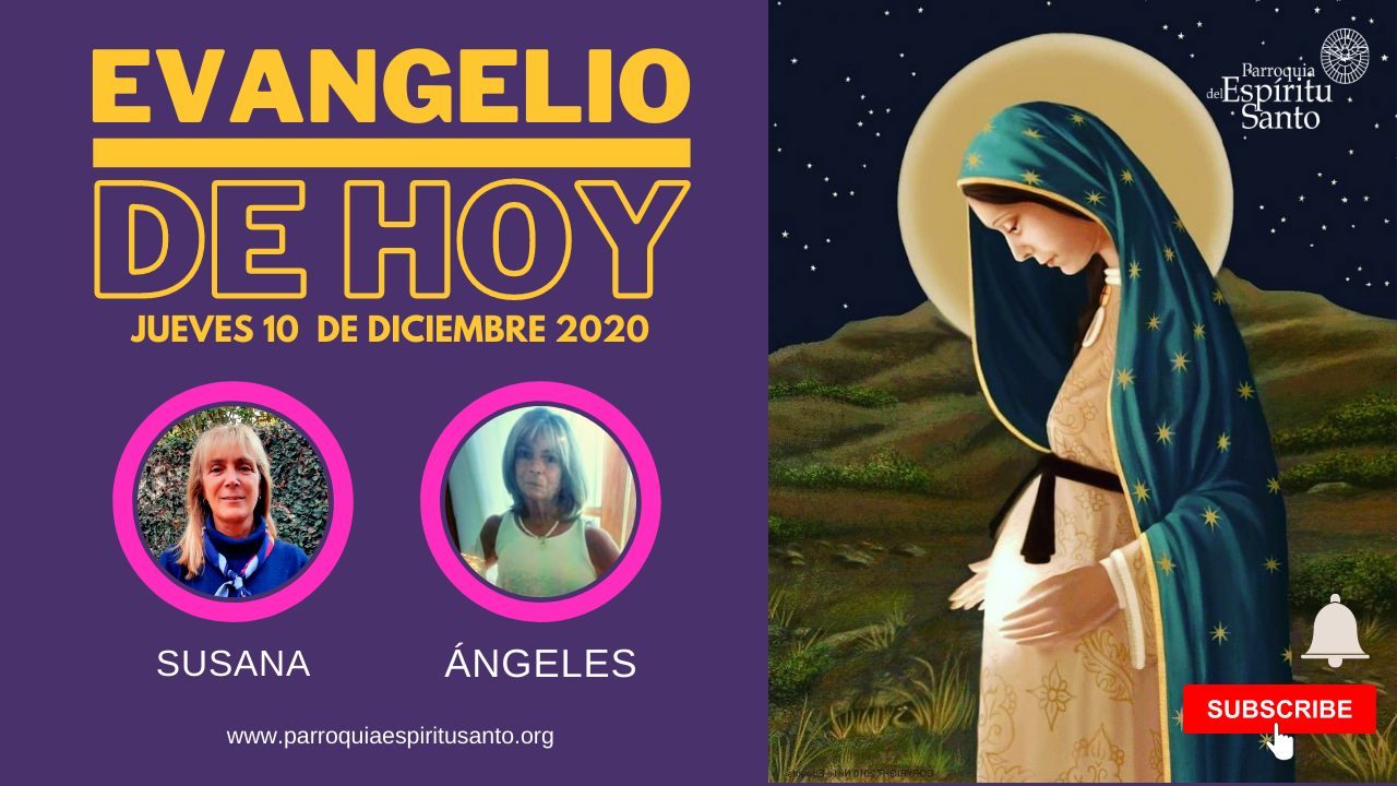 Lectura del Santo Evangelio - Jueves 10 de diciembre - Mt 11, 11-15 1 Lectura del Santo Evangelio - Jueves 10 de diciembre - Mt 11, 11-15