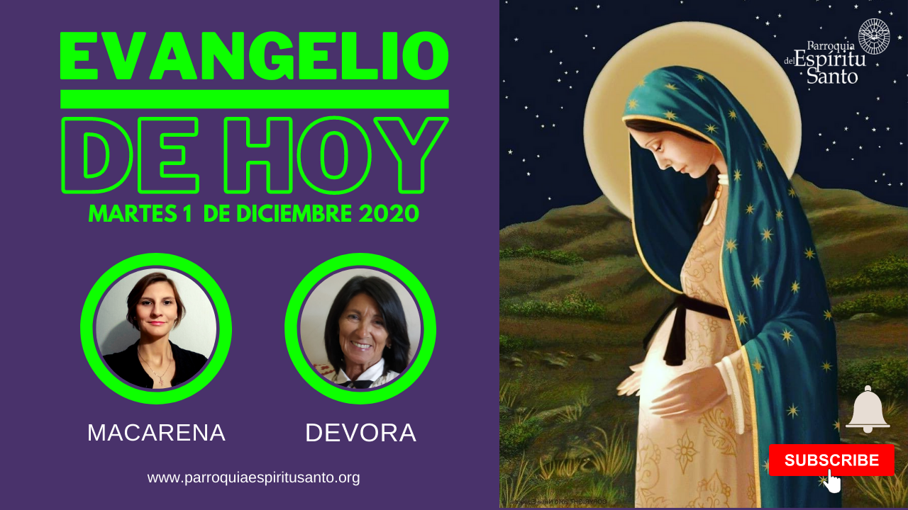 Lectura del Santo Evangelio - Martes 01 de diciembre - Lc 10, 21-24 1 Lectura del Santo Evangelio - Martes 01 de diciembre - Lc 10, 21-24