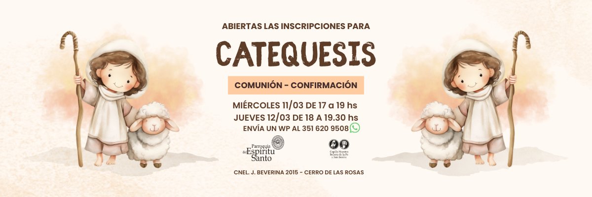 Inscripciones abiertas para Catequesis 2026 19